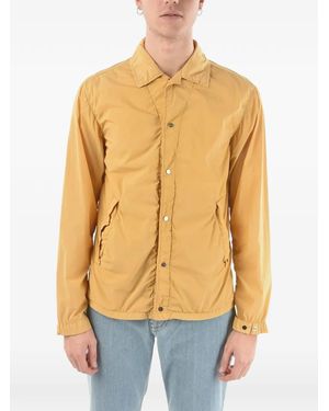Corneliani Button-Fastening Long-Sleeve Jacket - Yellow