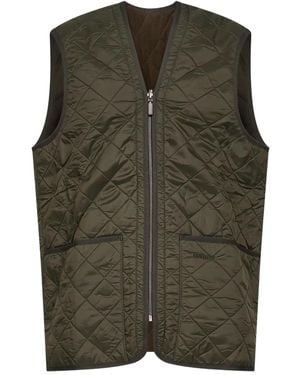 Barbour キルティング ベスト - グリーン