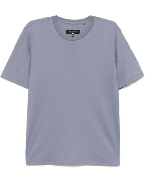 Rag & Bone Camiseta Con Cuello Redondo - Azul