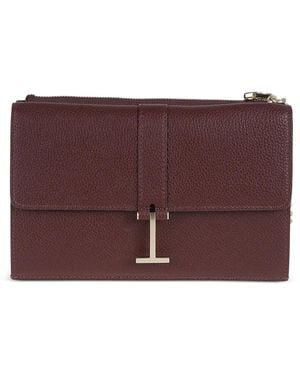 Tom Ford Bolso De Hombro De Piel - Morado