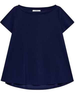 Maliparmi T-Shirt À Col Bateau - Blue