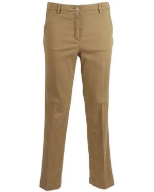 Briglia 1949 Pantalones Rectos Isolde Gw Con Pinzas - Neutro