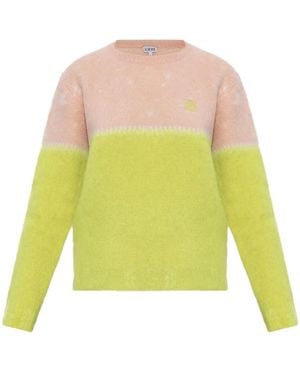 Loewe パネル プルオーバー - イエロー