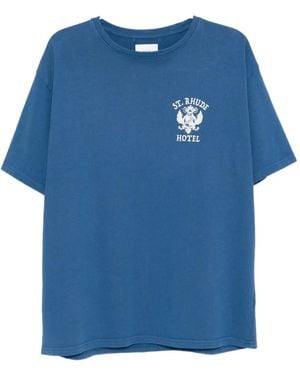 Rhude Seal T-Shirt - Blau