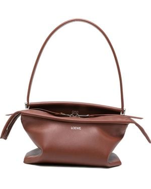 Loewe Small Whisker Shoulder Bag - Brown