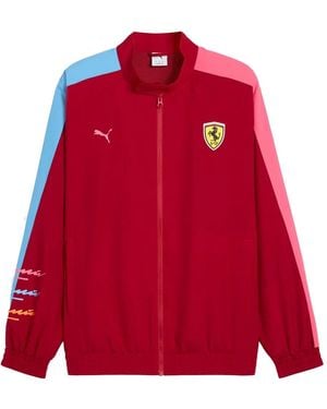PUMA X Scuderia Ferrari Miami Limited Edition T7 Zip-Up Jacket - Red