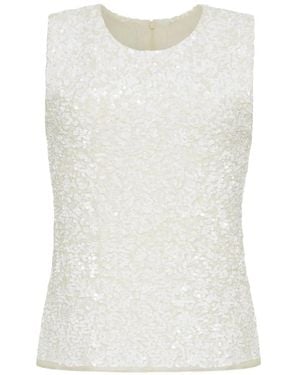 Adam Lippes Santi Top - White