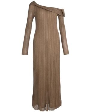 Significant Other Alex Long-Sleeve Maxi Dress - Natural