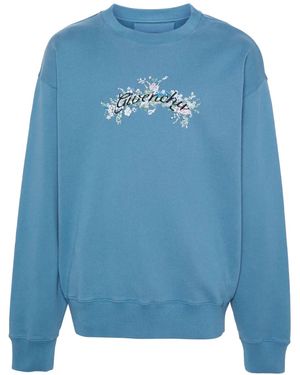 Givenchy ロゴ スウェットシャツ - ブルー