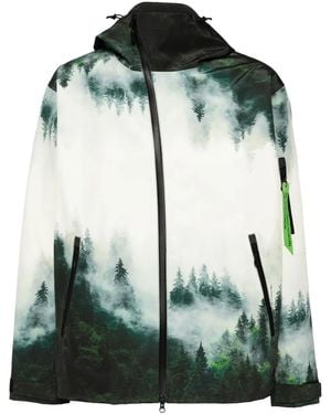 Undercover Printed Jacket - Green