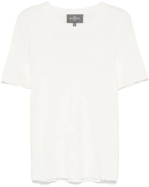 Eric Bompard ニット Tシャツ - ホワイト