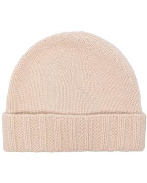 Drumohr Cashmere Beanie - Natural