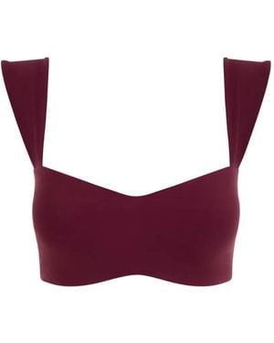 AMADAWEAR Jaqueline Balconette Bra - Purple