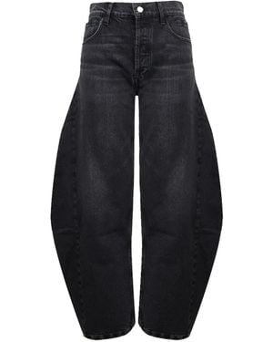 A.W.A.K.E. MODE Washed Jeans - Blue