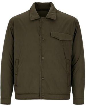 Herno Button-Up Shirt Jacket - Green