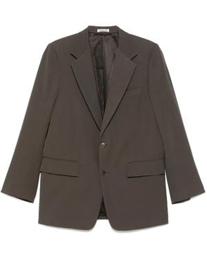 AURALEE Wool Blazer - Gray