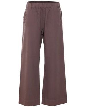 TRUE AVENUE Elasticated Trousers - Purple