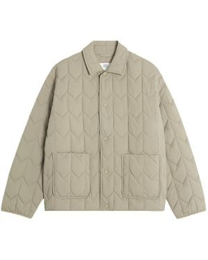 Maison Kitsuné Quilted Jacket - Natural