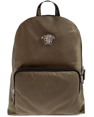 Versace Sac À Dos La Medusa - Marron