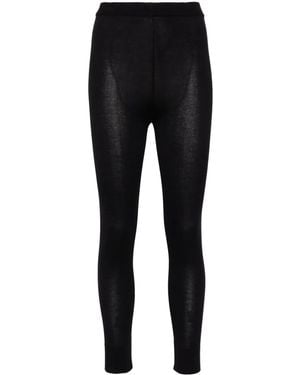 Cynthia Rowley Knitted Jogger Trousers - Black