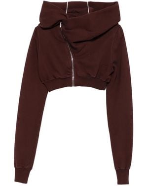 Rick Owens カウルネック スウェットシャツ - ブラウン