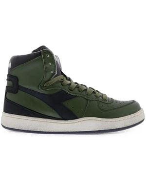 Diadora Mi Basket Used Sneakers - Green