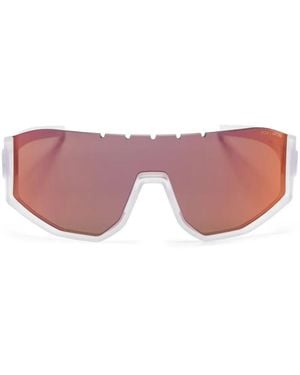 Dita Eyewear Shield-Frame Sunglasses - Pink
