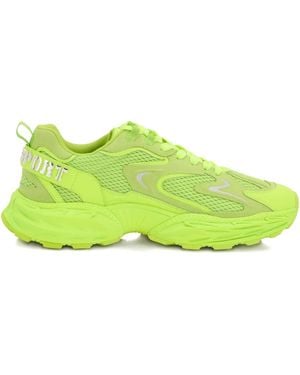 Philipp Plein Pulse X Mesh Sneakers - Green