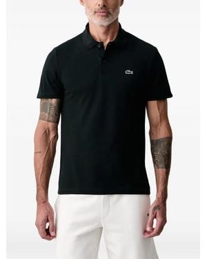Lacoste Regular Fit Cotton Blend Polo - Black