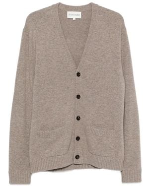 Bompard V-Neck Cardigan - Brown