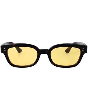 FIVEFOURFIVE Square-frame Sunglasses - Natural