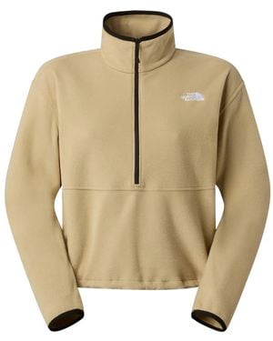 The North Face Glacier Fleece Zip-Up Sweatshirt - Natural