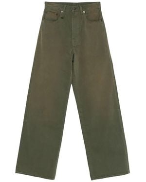 R13 Vaqueros Con Cinco Bolsillos - Verde