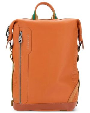 Scharlau Ronja Leather Backpack - Orange