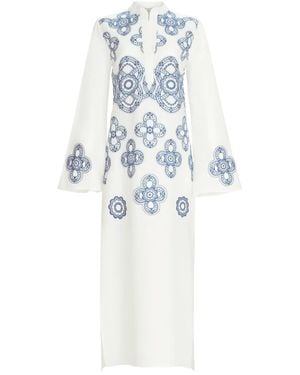 Silvia Tcherassi Adalys Maxi Dress - Blue