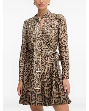 Marciano Abito Corto Leopardato - Marrone