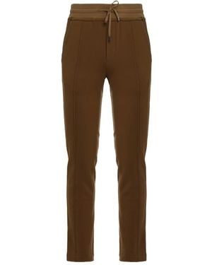 Moorer Drawstring Track Trousers - Brown