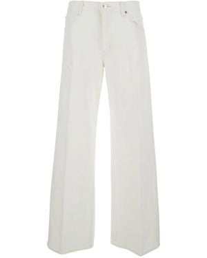 FRAME Vaqueros Con Bolsillo - Blanco