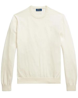 Polo Ralph Lauren Cotton And Cashmere Jumper - White