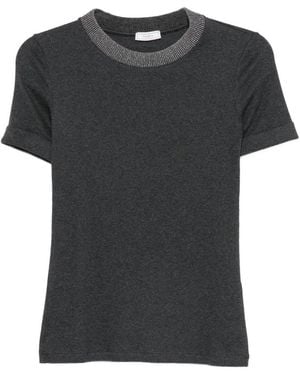 Peserico Short-Sleeve T-Shirt - Black
