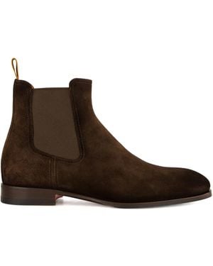 Santoni Stivali Chelsea Archerboot - Marrone