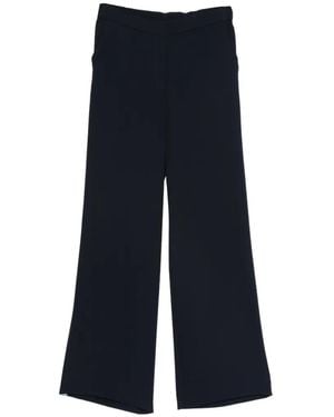 P.A.R.O.S.H. Wide-Leg Pants - Blue