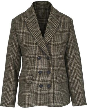 Antonelli Doppelreihiger Blazer - Grün