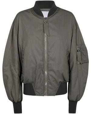 The Attico Anja Bomberjacke - Grau