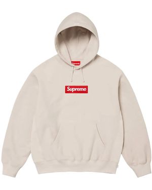 Supreme Box Logo Hoodie - White