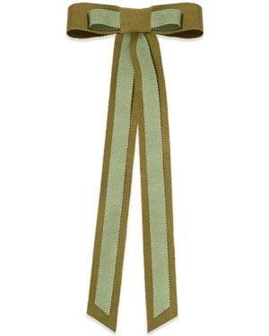 Jennifer Behr X Julia Berolzheimer Eden Bow - Green