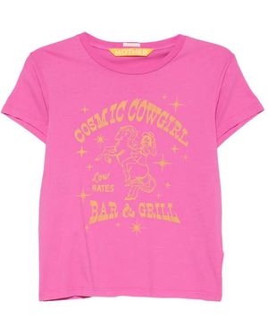 Mother The Lil Goodie Goodie Graphic-Print T-Shirt - Pink