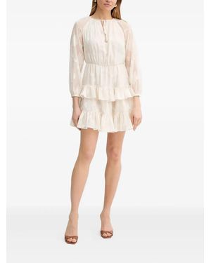 Liu Jo Tiered mini dress - Neutro