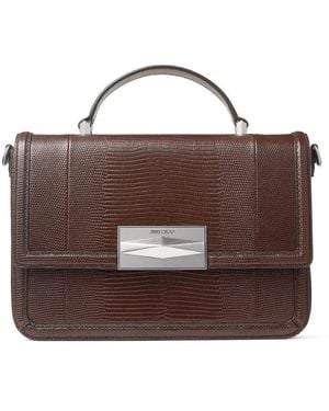 Jimmy Choo Diamond Tote Bag - Brown