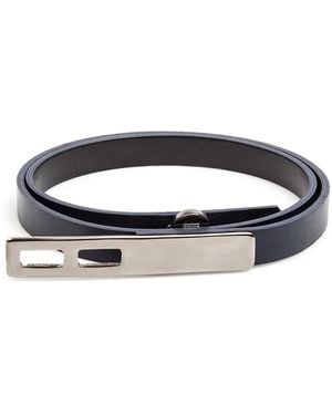 Maison Ullens Slim Belt - Black